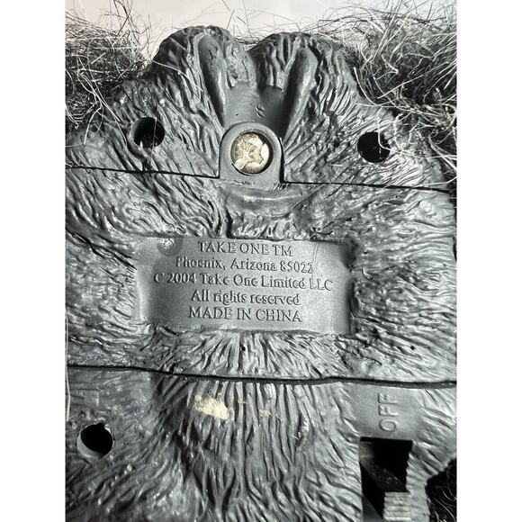 TAKE ONE 2004 Halloween Prop LED Eyes Wolf Spider on String RARE Read Desc - Picture 7 of 10